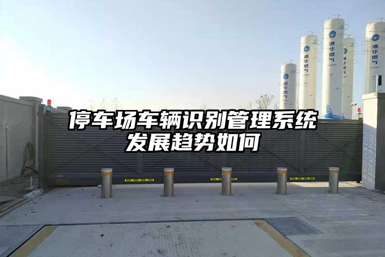 停車場車輛識別管理系統發展趨勢如何