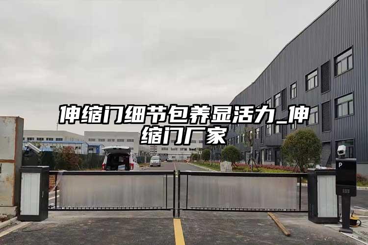 伸縮門細(xì)節(jié)包養(yǎng)顯活力_伸縮門廠家